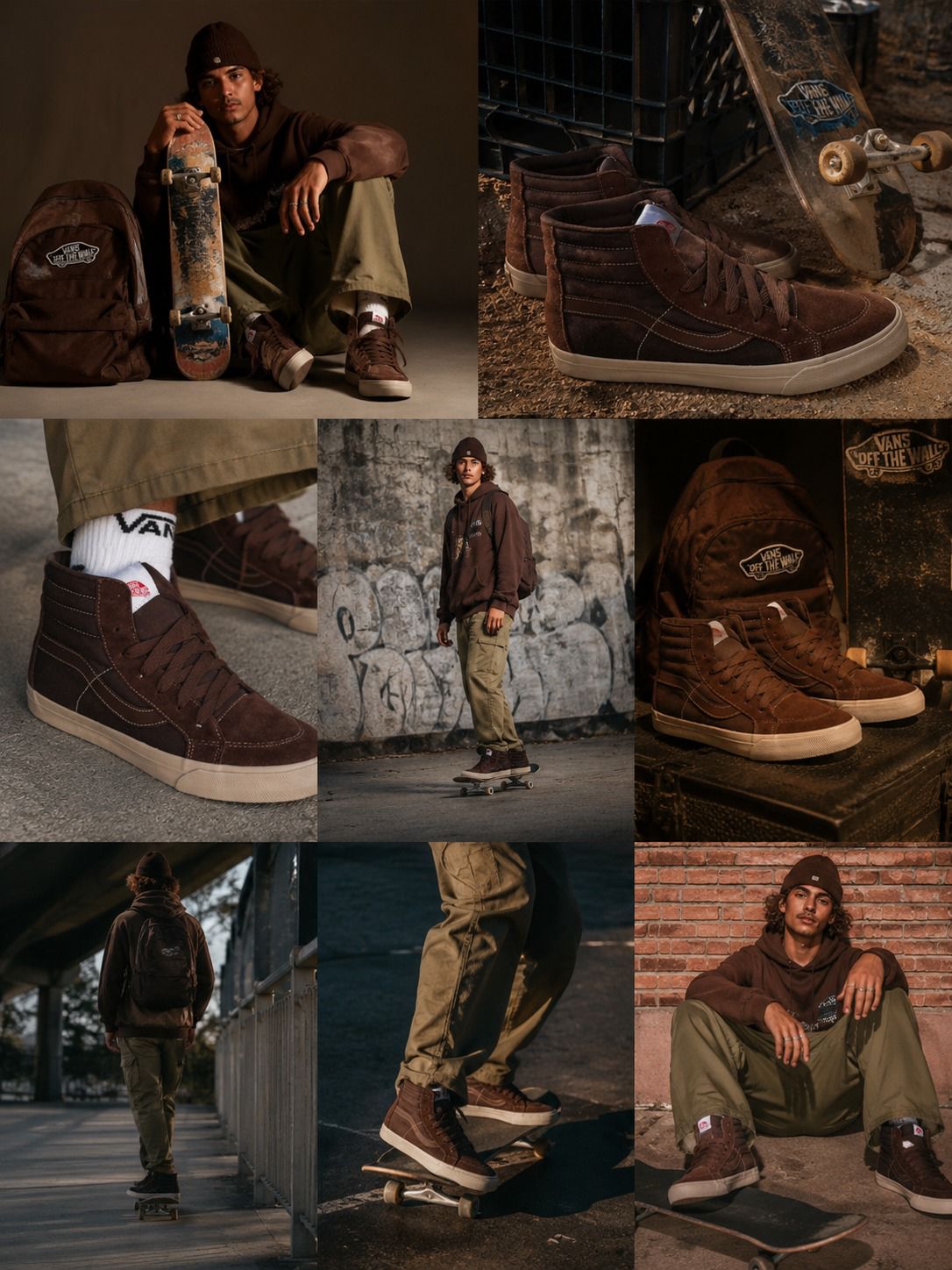 Looks Sk8-Hi Chocolate